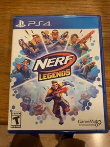 PS4 NERF LEGENDS GAME AND CASE - Picture 1 of 1