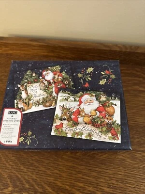 Lang Magic of Christmas Assorted Boxed Christmas Santa Cards 18ct  NEW - Image 1 of 4