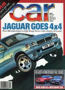 CAR magazine March 1995 Alfa 75 155 145 Jaguar XJR Aston DB7 Peugeot 205 GTI BMW - Bild 1 von 1