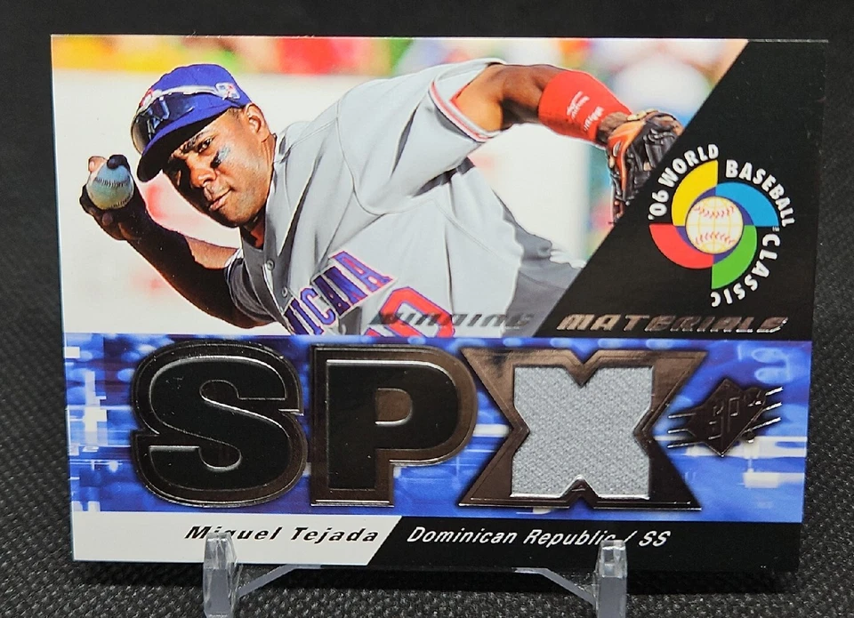 2006 SPx Winning Materials #MT Miguel Tejada - Image 1 of 2