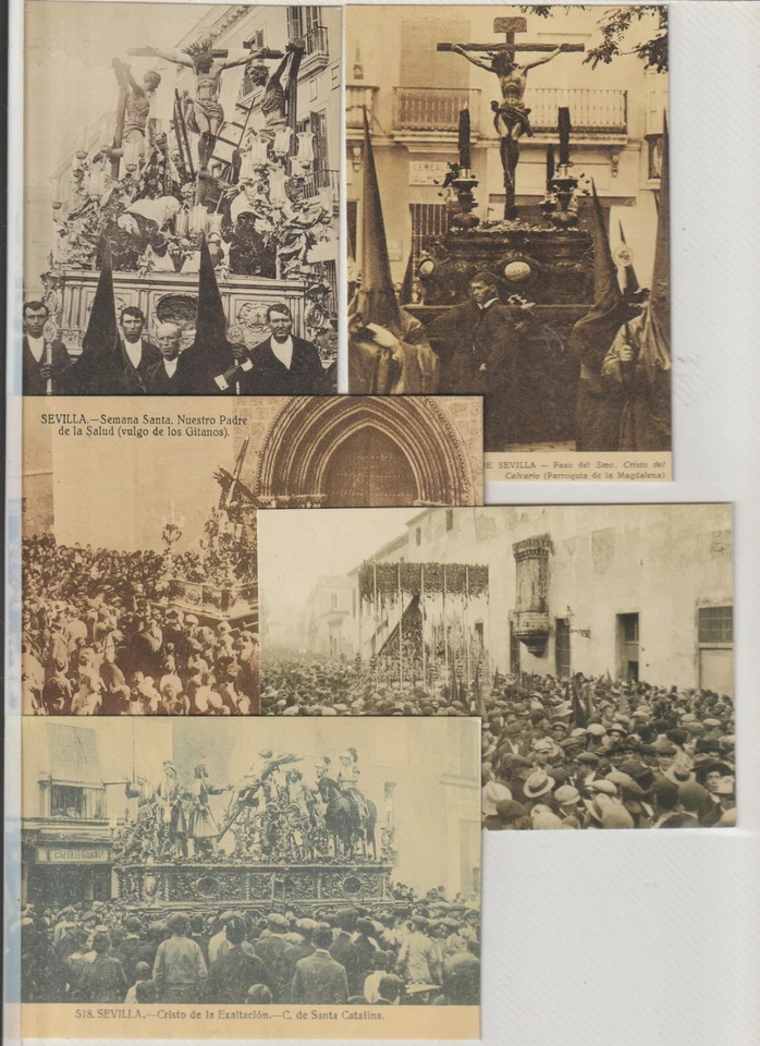 Postales Semana Santa de Sevilla Reditadas para Expo 92 año 1992 (HB-344) - Imagen 1 de 1