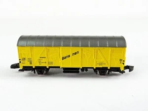 Z Scale Marklin Mini-Club 8606 Yellow DB Refrigerator Reefer Box Car DB case - Picture 1 of 4