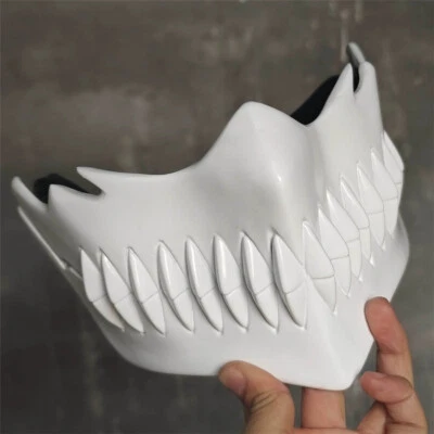 Anime BLEACH Espada NO.3 Tear Halibel Cosplay Mask FRP Prop High-End Custom Made - Image 1 of 4