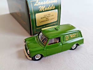 MORRIS MINI VAN LDM4 IN GREEN 1962 BY LANSDOWNE MODELS BROOKLIN MINT NEW IN BOX.