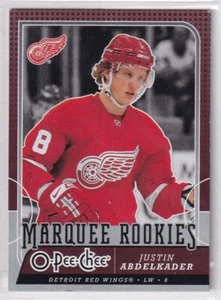 2008-09 O-Pee-Chee #534 Justin Abdelkader RC - Detroit Red Wings - Picture 1 of 2