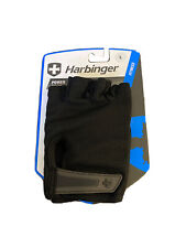 Harbinger 155 Power Weight Lifting Gloves Large Black