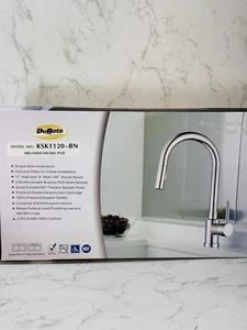DuBeta Single-Handle Pull Down Kitchen Faucet KSK1120-BN - Picture 1 of 3