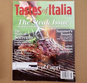 Tastes of Italia Magazine August 2013 The Steak Issue - Foto 1 di 4
