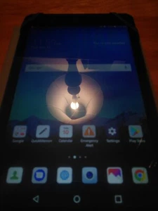 LG GPad 16gb 8inch Sprint tablet bundle. WORKS BUT HAS CRACKS. IMEI UNCHECKED - Picture 1 of 1