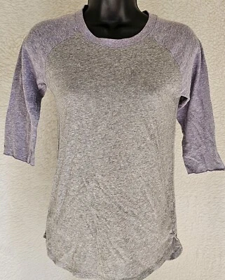 Camisa Top Blusa Under Armour HeatGear Mujer Talla XS X Pequeña Gris Púrpura Foto 1 de 4