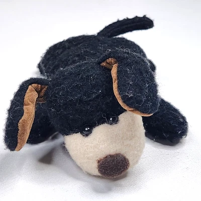 Ganz Cottage Holiday Dumplings Mini Puppy Dog 6" Lorraine Chien Laying on Tummy - Image 1 of 4