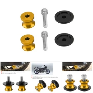 (Gold) 02 015 Schwingenspule Antirost Schwingenspulen 8mm Für Motorräder - Afbeelding 1 van 9