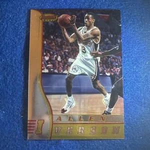 1996-97 Bowman 's Best Allen Iverson Rookie RC #R1 76ers - Picture 1 of 2