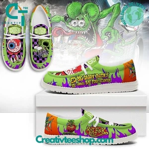 Scarpe mocassino Rat Fink 23a riunione annuale Hey Dude Rat Fink - Foto 1 di 6