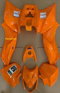 Plastic body 7 pieces FOR Taotao ATA-110H and Coolster ATV-3125A only Orange - Bild 1 von 2