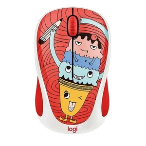 Logitech m317c Wireless Mouse Triple Scoop Ice Cream Doodle Collection - Picture 1 of 3