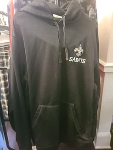 NFL Team Apparel Erwachsene Größe Large New Orleans Saints Kordelzug Hoodie - Bild 1 von 5