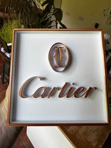 Cartier Sign 3D Printed - ornament | Bar, Bedroom, Lounge Amazing Detail - Picture 1 of 6