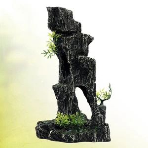 Emulational Rockery Artificial Aquarium Decorations Fish Tank Ornament - Bild 1 von 11