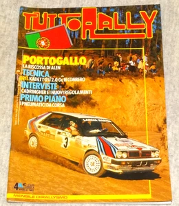 TUTTORALLY PERIODICO DI RALLYSMO APRILE 1987 - Foto 1 di 1