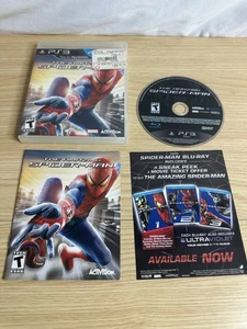 The Amazing Spider-Man Sony Playstation 3 PS3 2012 CIB Complete Tested Free Ship - Picture 1 of 13