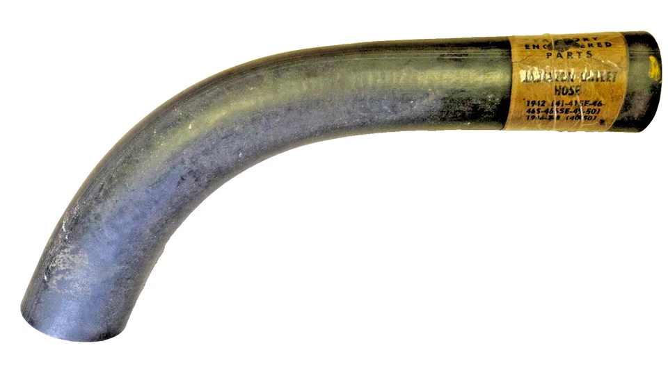 1942-1948 Buick 40,50 series: NOS Radiator Outlet (Lower) Hose GM 1393231 - Image 1 of 3
