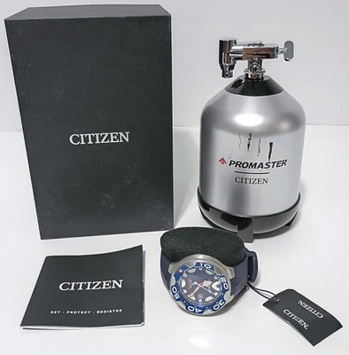 Reloj para hombre Citizen Promaster esfera azul Eco-Drive Diver 200M BN0231-01L en caja Foto 1 de 4