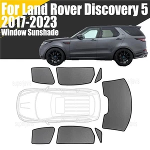 Magnetic Window Sunshade For Land Rover Discovery 5 17- Windshield Frame Curtain - Picture 1 of 14