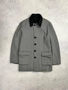 C.P. Company Vintage Reversible Wool-Nylon Rare Overcoat 2009 Massimo Osti Sz 52 - Picture 1 of 22