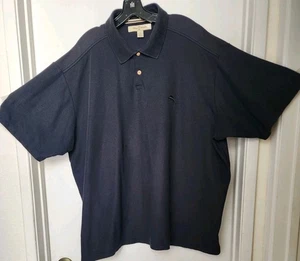 Tommy Bahama Polo Shirt 2XL Adult Black  Short Sleeve Classic Golf Mens XXL  - Picture 1 of 4