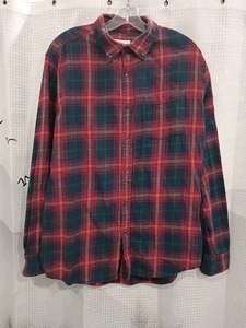 St. John's Bay Men's Large Super Soft Cotton Long Sleeve Button Up Collared... - Picture 1 of 7