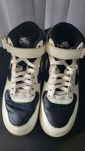 Damengröße 10,5 – Nike Air Force 1 Mid '07 schwarz/segelhaft. "Reverse Panda" - Bild 1 von 11