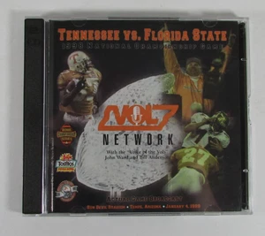 TENNESSEE vs FLORIDA STATE January 4, 1999 Vol Network Game Broadcast (2-Disc) - Foto 1 di 4