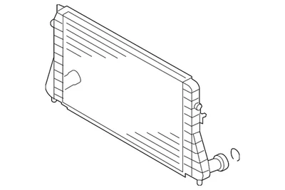 正品大众 Inter-Cooler 1K0-145-803-AE — 第 1/2 张图片