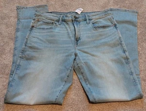 Nuovo! Jeans blu American Eagle uomo taglia 34x36 Airflex+ vestibilità atletica - Foto 1 di 5