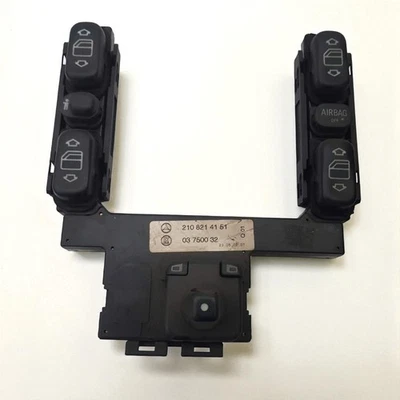 Mercedes W210 E320 E430 Master Power Window Switch Mirror 2108214151 - Image 1 of 2