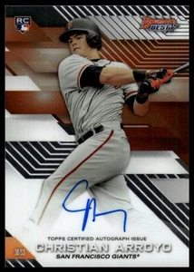 2017 Bowman's Best #B17-CA Christian Arroyo Best of 2017 Autographs RC - Picture 1 of 2