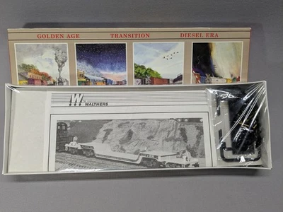 HO scale  Walthers # 932-5636 GENERAL ELECTRIC 75' Depressed Center 4-TRUCK flat - Image 1 of 4