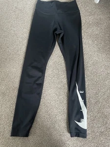 Nike Dri Fit Girls Black Full Length Leggings, S ❤️ - Picture 1 of 4