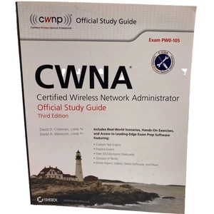 CWNA CWNP Official Study Guide 3rd Ed. Test PW0-105 Wireless Network Admin - Picture 1 of 10