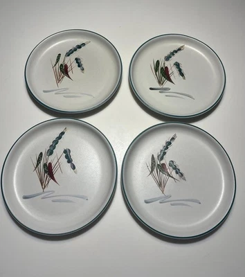 Vintage Denby Greenwheat Side Plates 17cm - bundle of 4  - Image 1 of 4