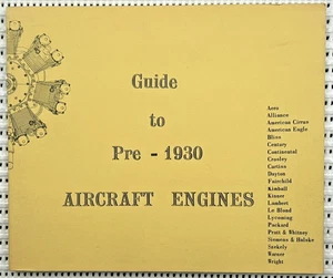 Leitfaden für Flugzeugmotoren vor 1930 Softcover illustriert 57pg - Bild 1 von 6