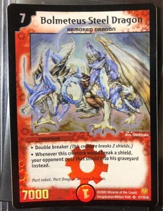 Used l Masters Bolmeteus Steel Dragon #S7 DM-06 Trading cards Super Rare English - Picture 1 of 3