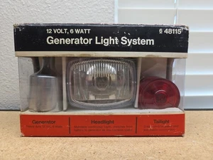 VINTAGE SEARS BEST BIKE SHOP GENERATORE DI LUCI A STATO SOLIDO 48115 (A2) - Foto 1 di 16