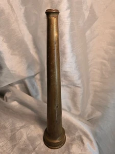 Powhatan B&I Messing Vintage Feuerwehr Schlauchtülle 12" 1 1/2  - Bild 1 von 7