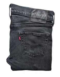 Pantalones de mezclilla para hombre LEVIS STRAUSS & CO Premium 511 negros ajustados *se adapta* W32" L30" en muy buena condición - Imagen 1 de 12
