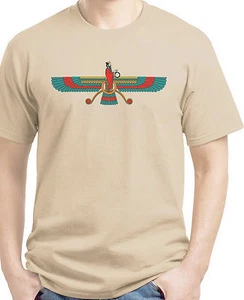 Camiseta persa Faravahar.4 colores, manga larga y corta. - Imagen 1 de 12