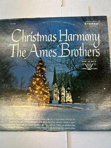 THE AMES BROTHERS CHRISTMAS HARMONY VINYL LP VOCALION LABEL VG+ - Picture 1 of 2