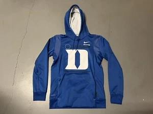 Duke Blue Devils Blue Nike Dri-Fit Hoodie Size Small NCAA Basketball Final Four - Picture 1 of 3