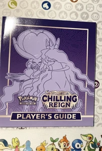 Pokemon TCG Sword & Shield Chilling Reign ETB Player's Guide Booklet! Box Fresh - Picture 1 of 2